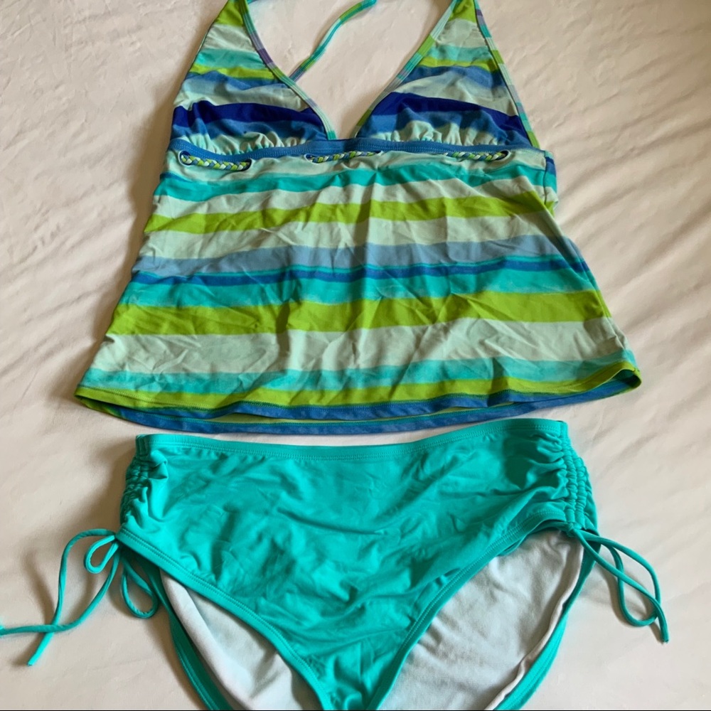 Tankini and bottoms size 14
